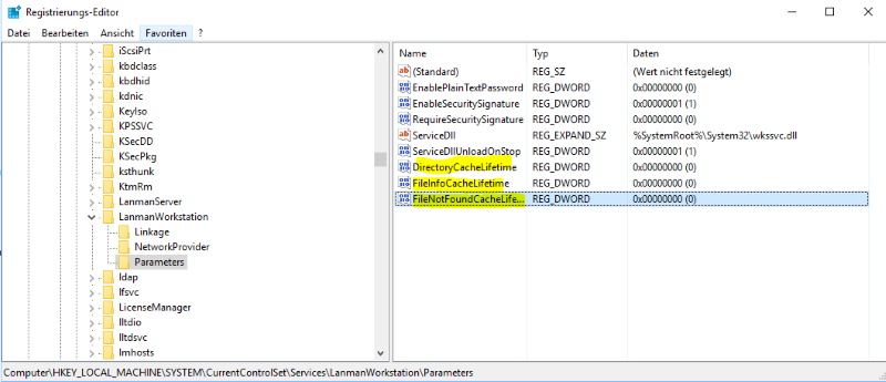 Langsame SMB Verbindung Auf Netzwerklaufwerk HiTech 107er